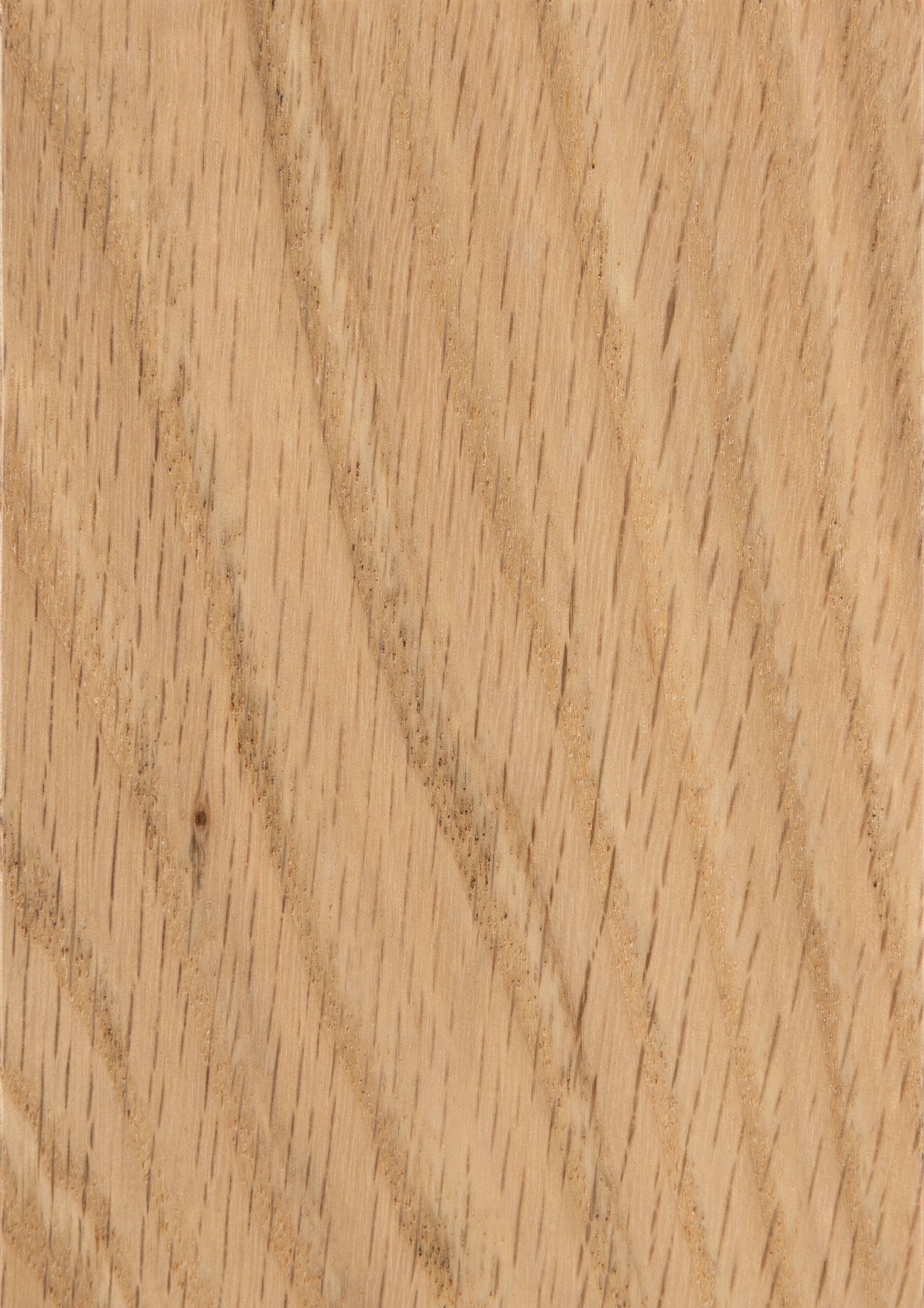 Natural red oak